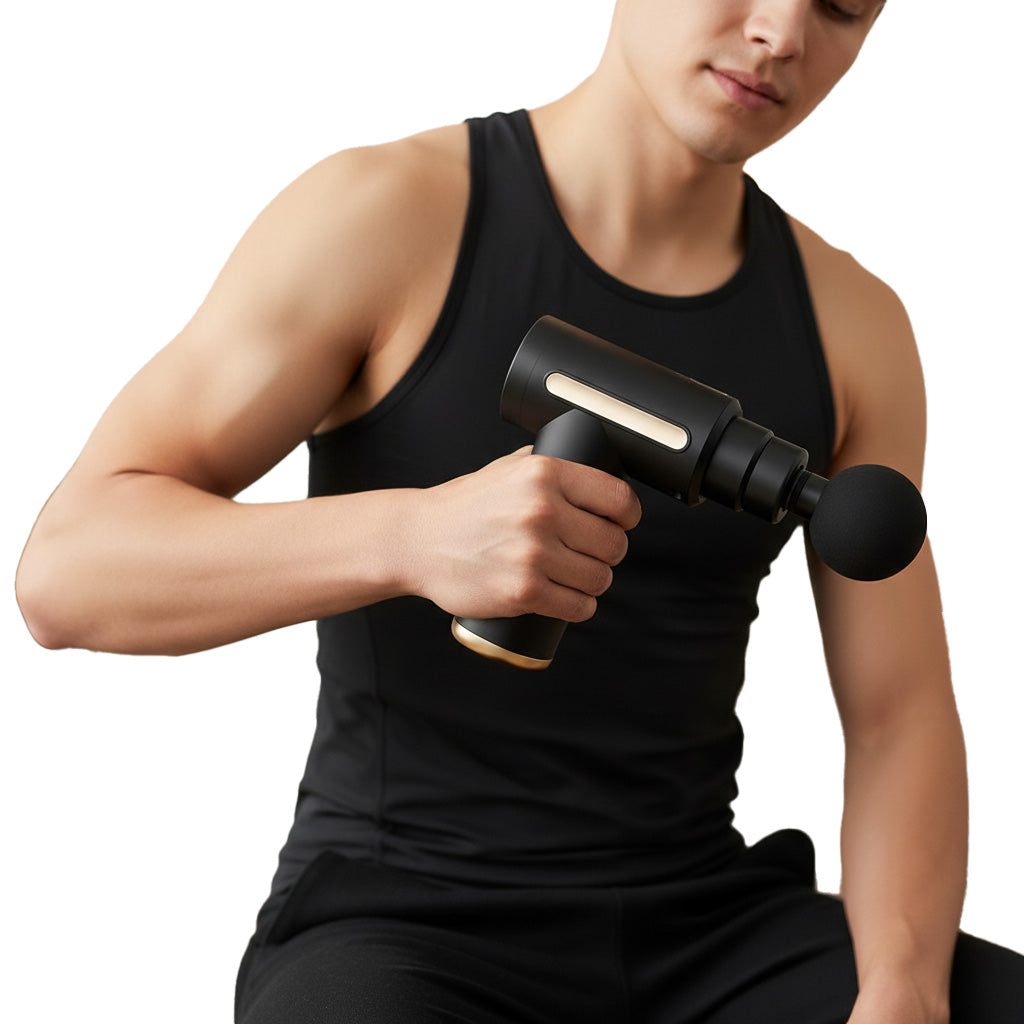 Handheld Deep Tissue Massage Gun – Portable Body & Muscle Massager