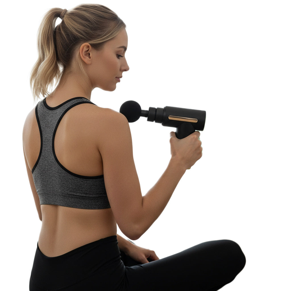 Handheld Deep Tissue Massage Gun – Portable Body & Muscle Massager