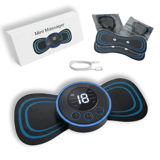 Portable EMS Therapy Massager – Back, Neck & Shoulder Pain Relief